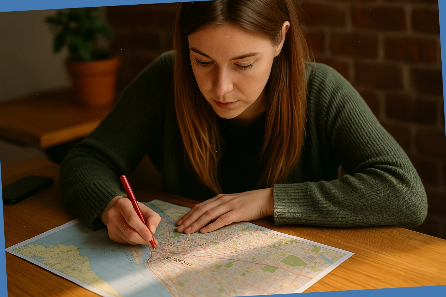 Coordinator planning delivery windows on a city map of Liverpool